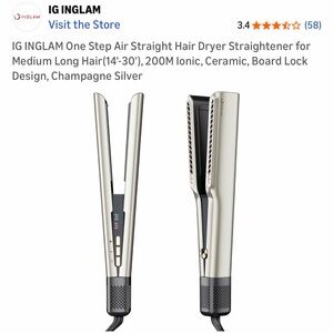 Silver Hair airstrait straigth